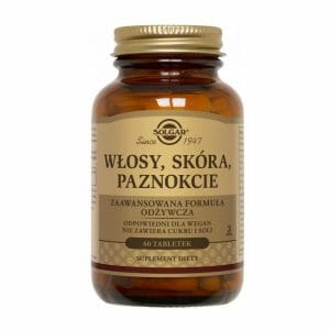 solgar formula wlosy skora paznokcie 60 tabl