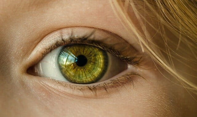 Das Auge einer Frau
